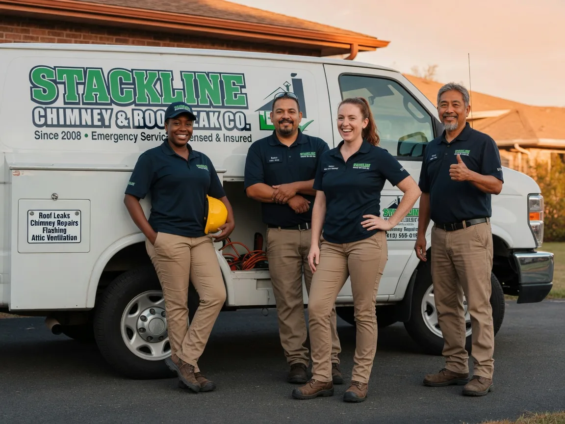 Chimney flashing repair company in Charleston, ME